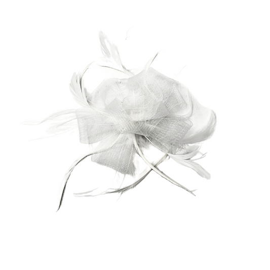 Fascinator  Feather Bow