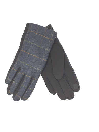 Gents Touchscreen Tweed Gloves