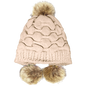 Triple Pompom Hat
