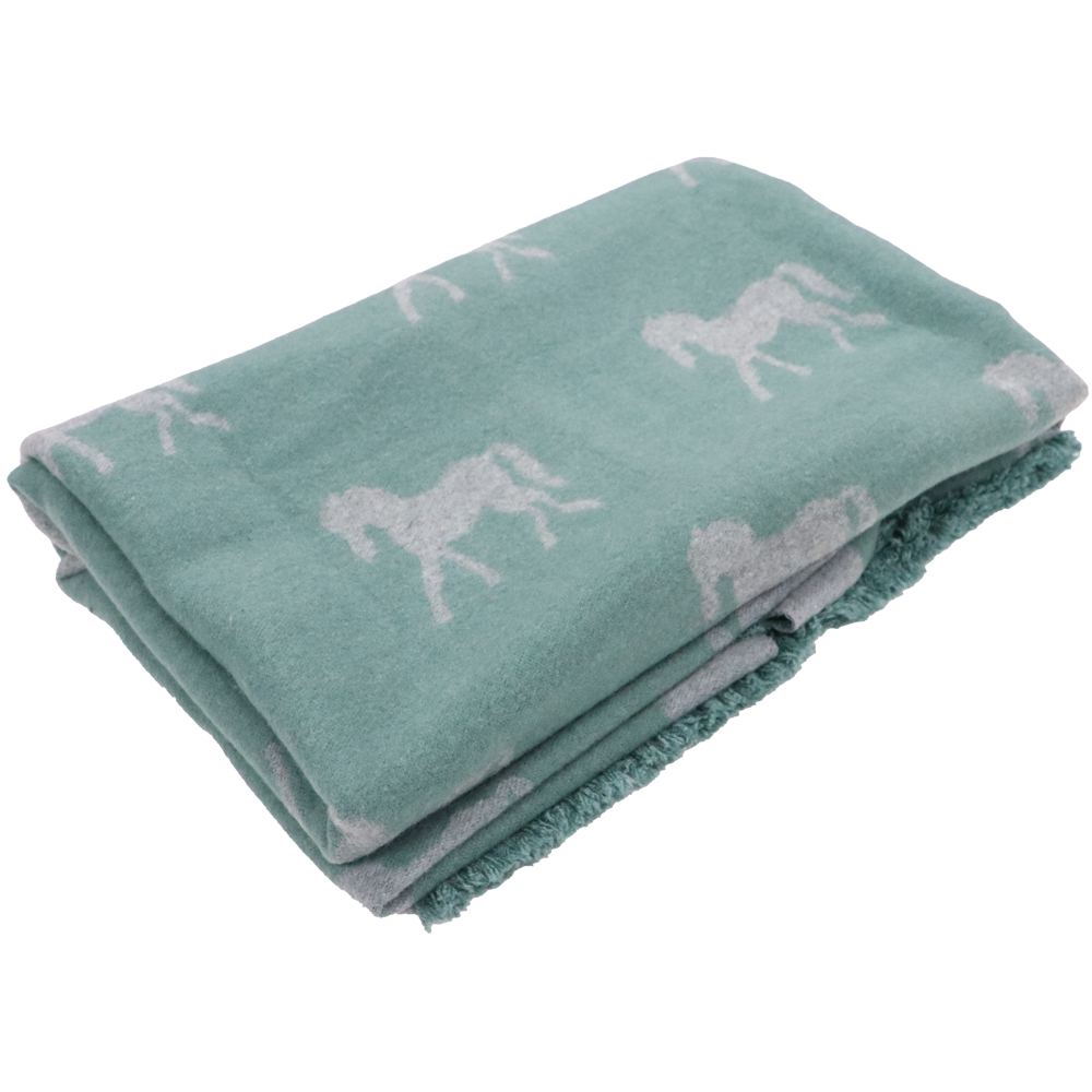 Supersoft Horse reversible scarf
