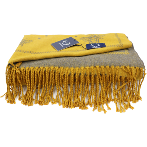 Supersoft Bee Scarves (With Tassels)